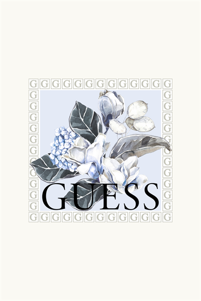 Guess Signature Flora Pattern