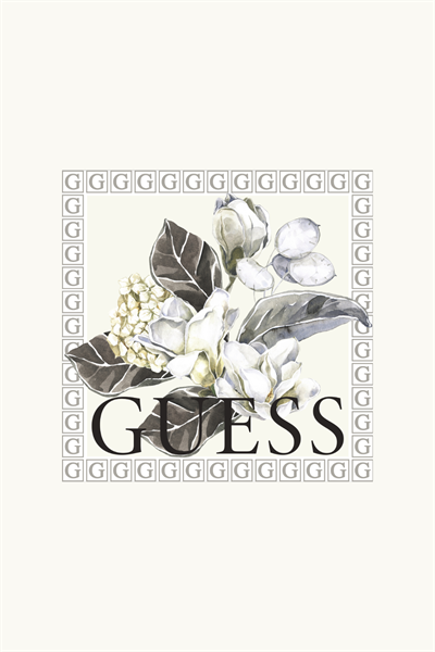 Guess Signature Flora Pattern