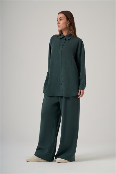 Nuss 1081 Basic Çizgili Takım-Jungle