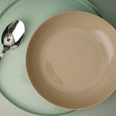 Çukur Yemek Tabağı Saman