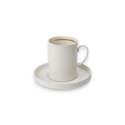 Marine Kupa Yuvarlak Tabaklı Beyaz & Altın