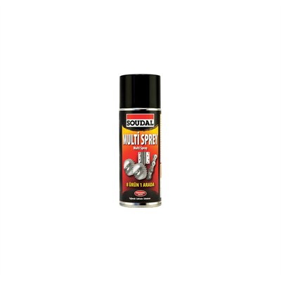 Soudal Multi Sprey Tekne Şeffaf 200 ml