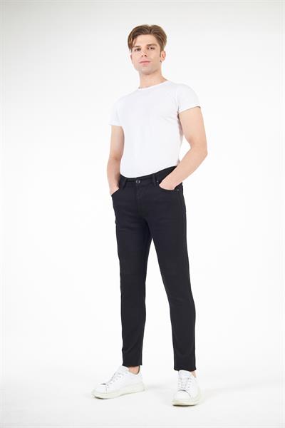 Siyah Slim Fit Erkek Jean
