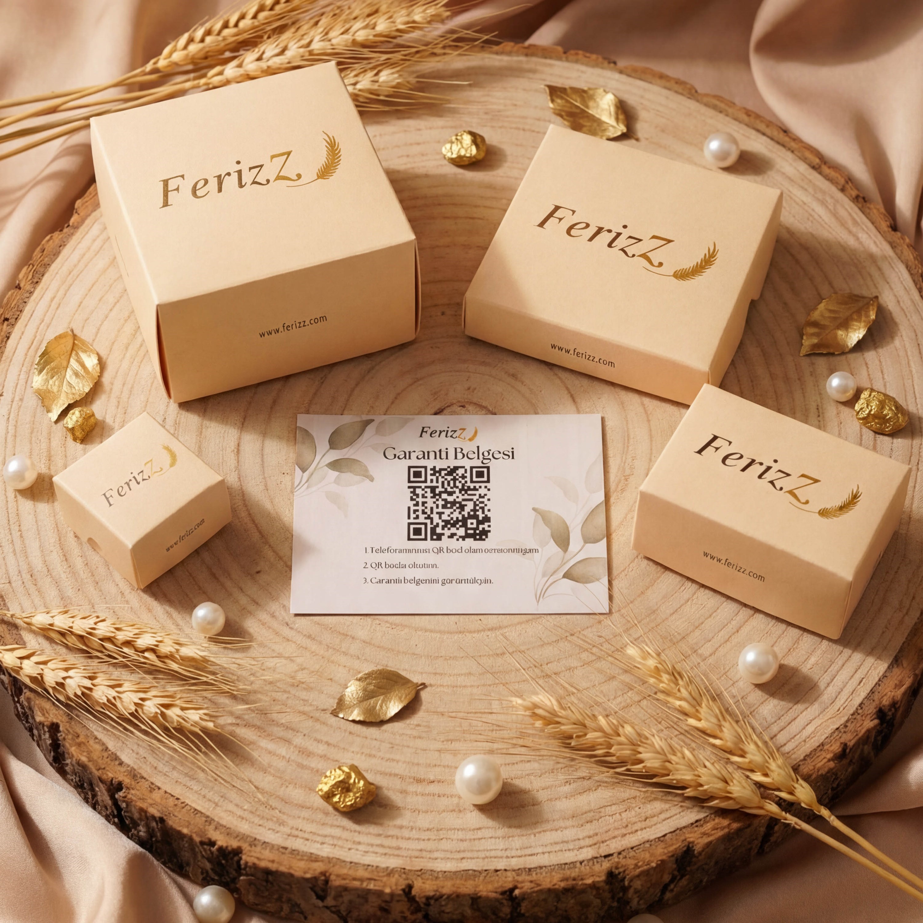 14 Ayar Altın Kaplama Taşlı Kapsül & Zikzak Baklalı İkili Bileklik Kombini BND-369