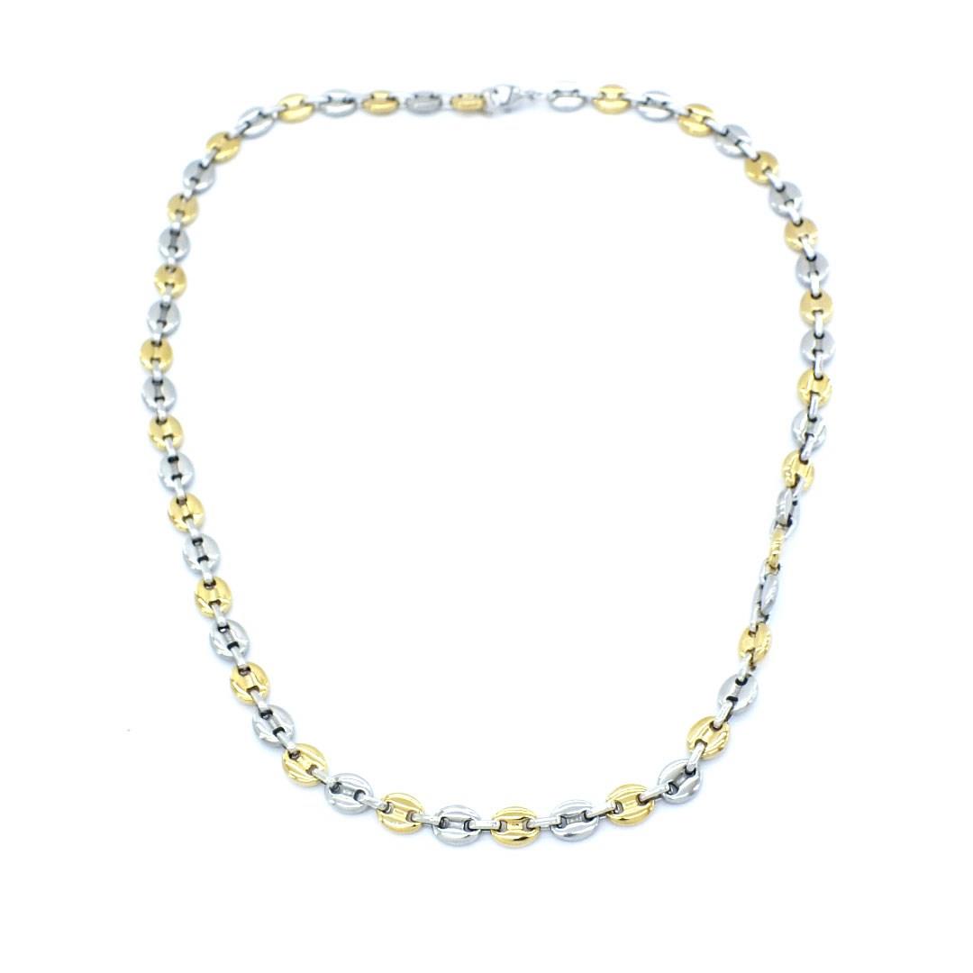 316L Çelik Çift Renkli Erkek Set SET-134