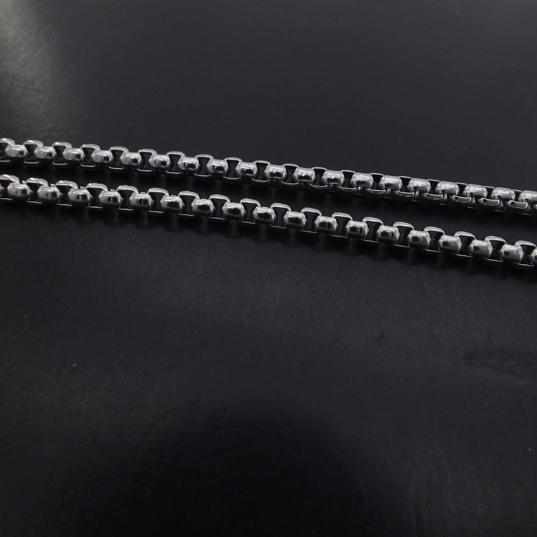 Çelik Zincir 316L Geçişli Silindir Model 3.5 MM ZN-200