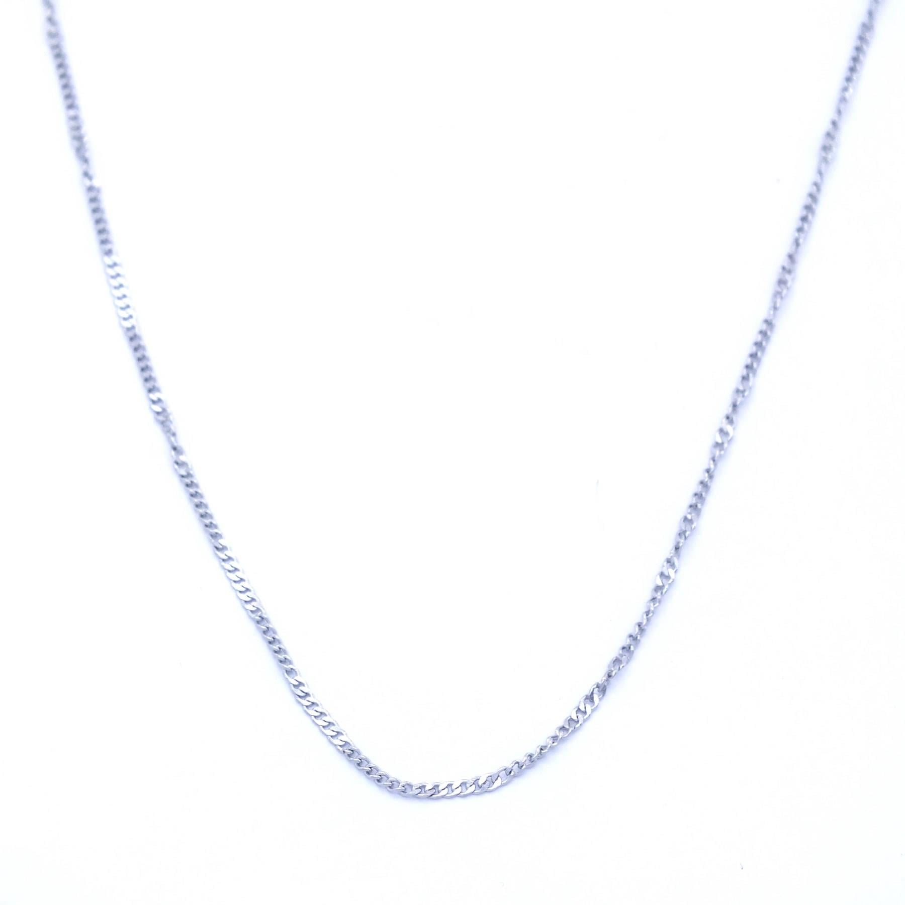 Çelik Zincir 316L İşlemeli İnce Figaro Model - ZN-219