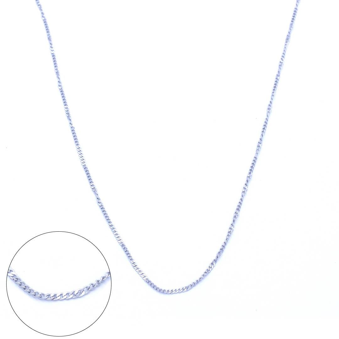 Çelik Zincir 316L İşlemeli İnce Figaro Model - ZN-219
