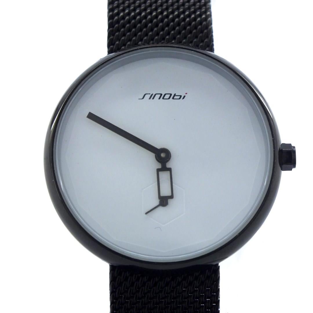 Sınobi Sade Çelik Kordonlu Analog Kadın Saat ST-106
