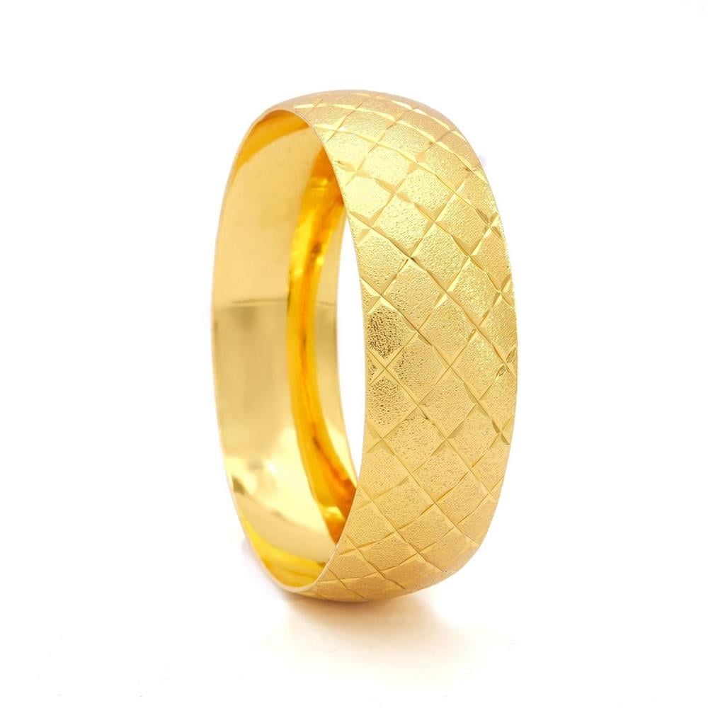Altın Kaplama Baklava Yıldız  Model Bilezik 2 cm BLZ-3037