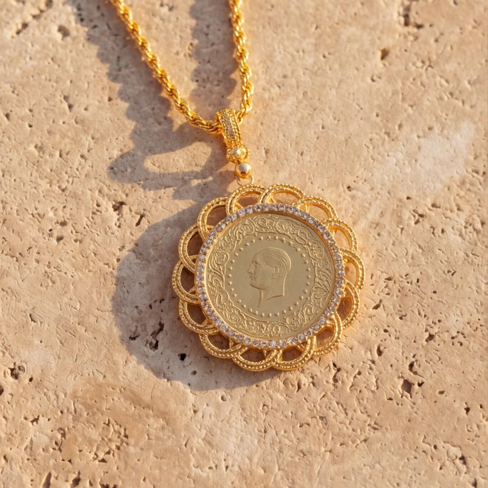 Altın Kaplama Tam Altınlı Kolye 45 CM BND-238