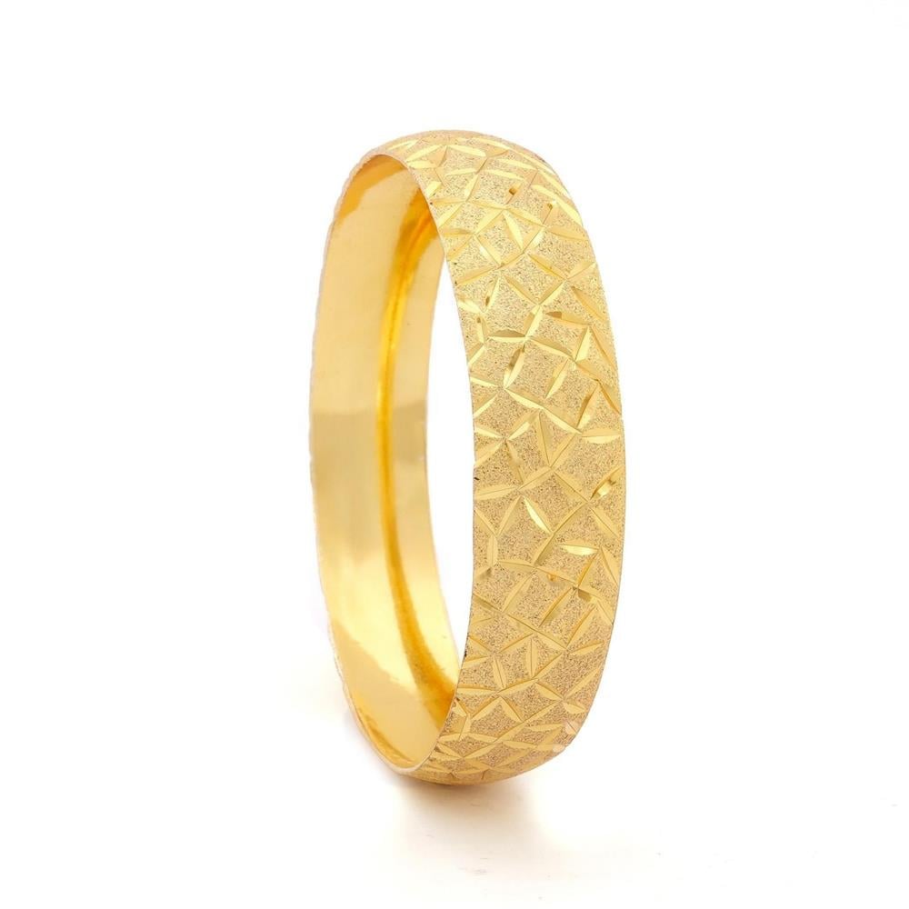Altın Kaplama Yıldız Model Bilezik 1.5 cm BLZ-3042