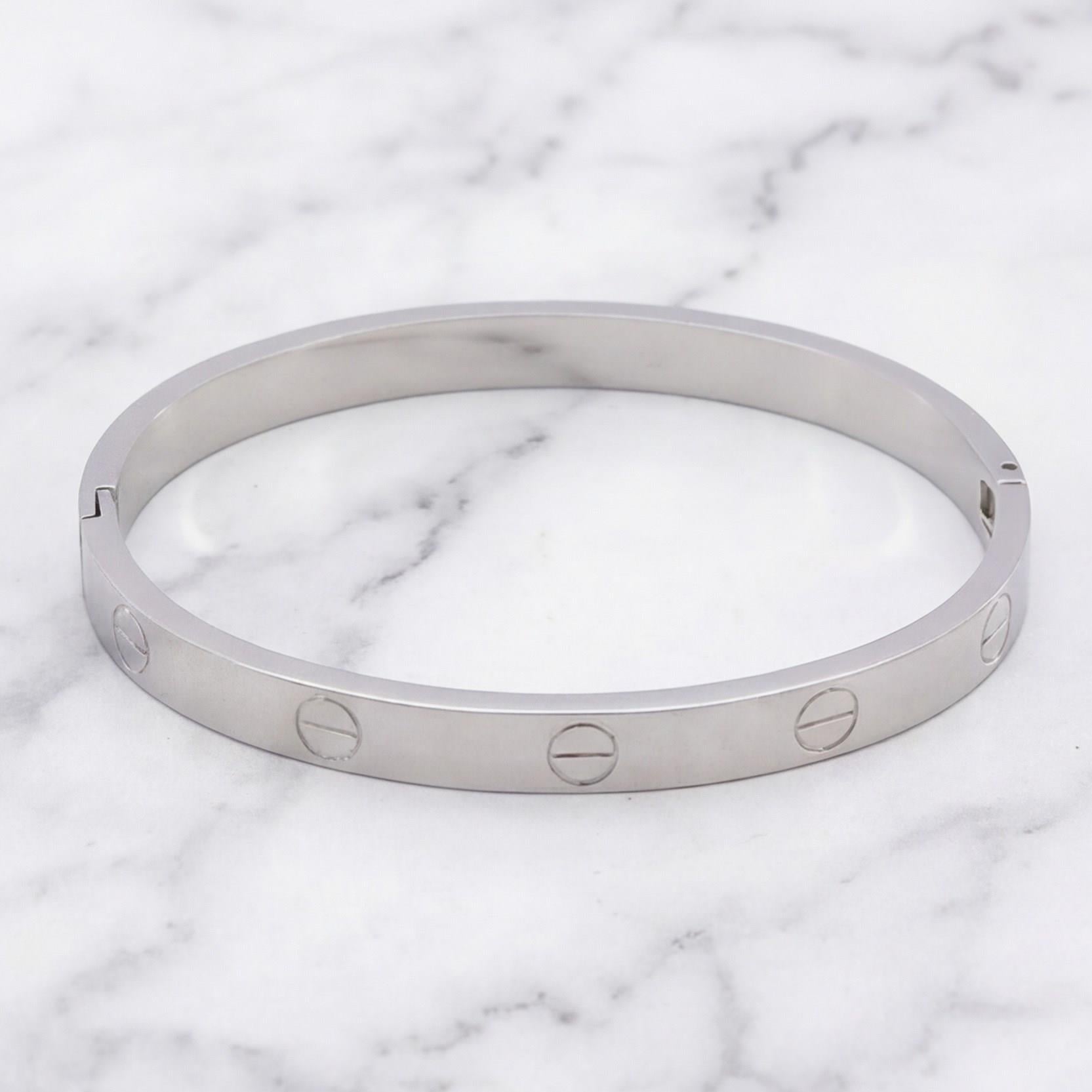 Çelik Kelepçe Bileklik Love Model BLZ-289