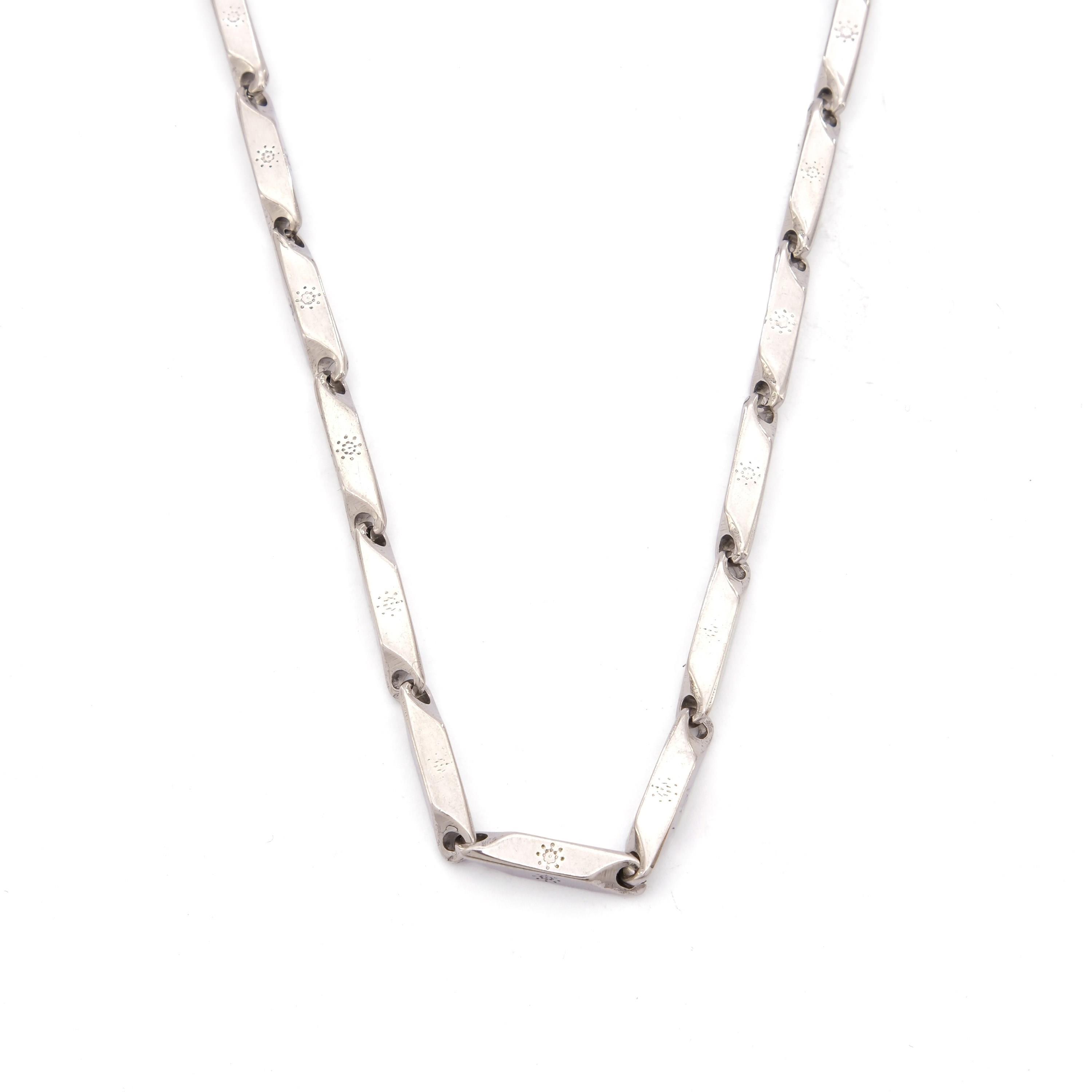 Çelik Zincir 316L Erkek Palak Model ZN-243