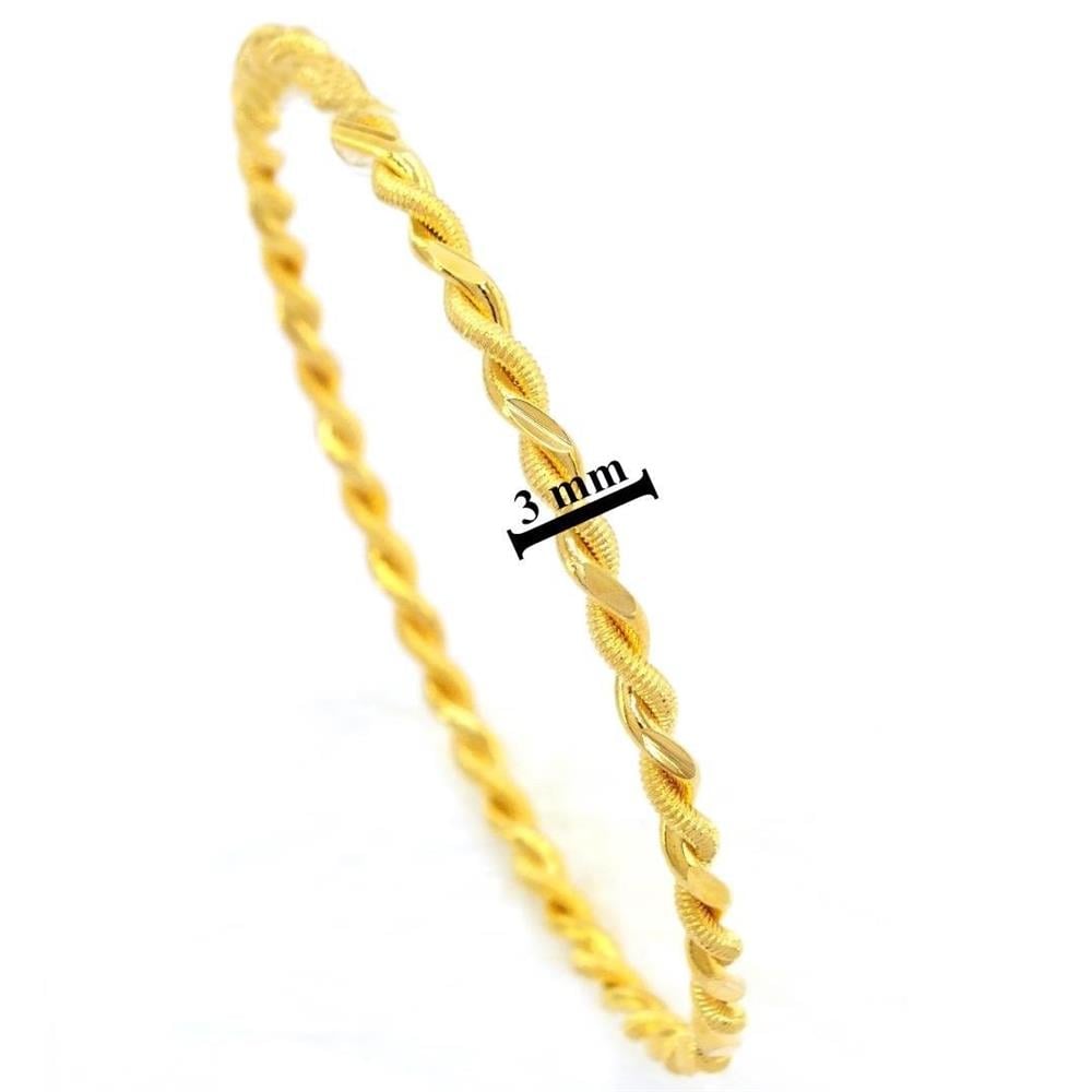 İmitasyon Burma Bilezik 2li Model 6.5 mm - 4 Adet 
