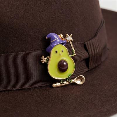 . Altın Kaplama Avakoda Model Broş BR-104