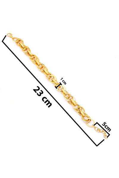 22 Ayar Altın Kaplama Samanyolu Şık Bayan Bileklik Blk-111