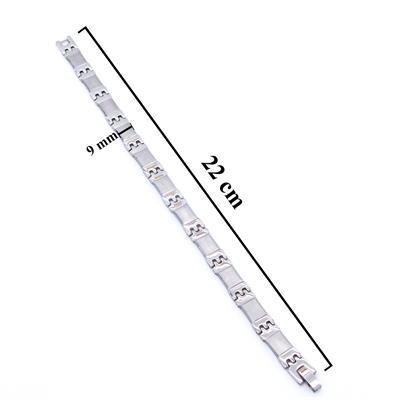 316L Çelik Erkek Kalın Zincir Bileklik EBLK-225