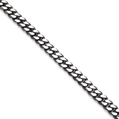 316L Erkek Çelik Bileklik Siyah Spor Zincir Bileklik EBLK-464