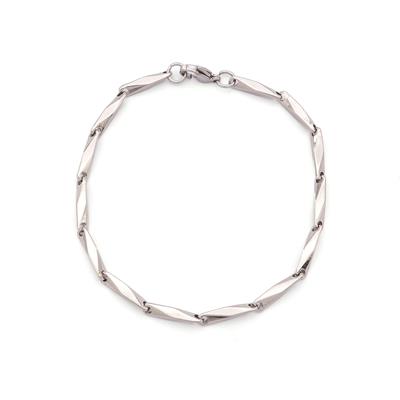 316l Çelik Köşeli Erkek Bileklik EBLK-510