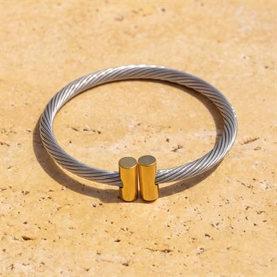 316L Çelik Erkek Bileklik EBLK-363