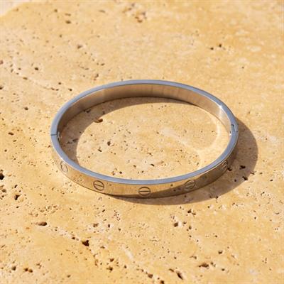 316L Çelik Erkek VidaModel Çelik Kelepçe EBLK-467