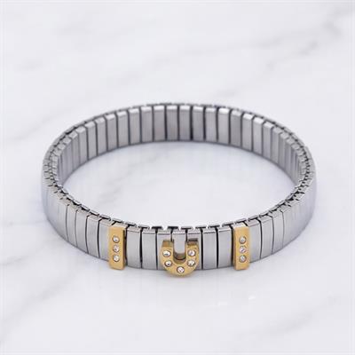 316L Çelik İtalyan Charm Kadın Kelepçe Bileklik BLK-1007