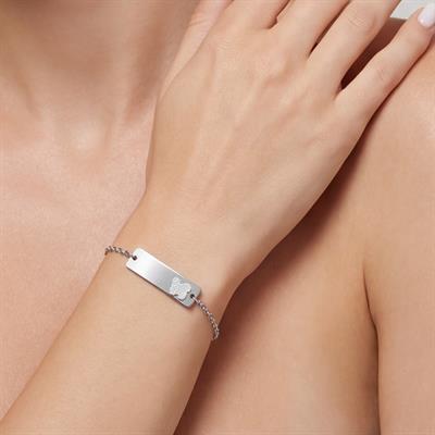 316l Çelik Kelebek Model Unisex Bileklik BLK-1017