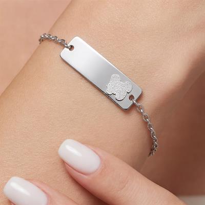 316l Çelik Kelebek Model Unisex Bileklik BLK-1017