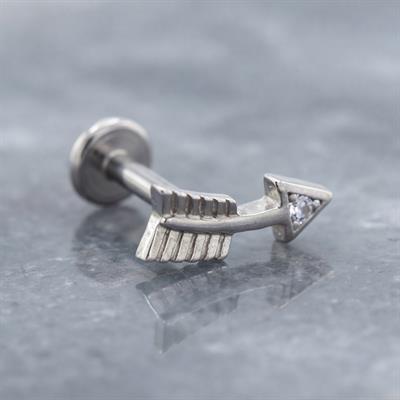 316L Çelik Ok Şekilli Piercing PRC-175