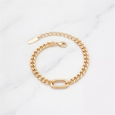 316L Çelik Zincir Rose Bileklik BLK-897