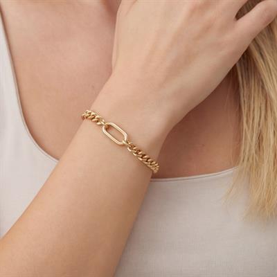 316L Çelik Zincir Rose Bileklik BLK-897