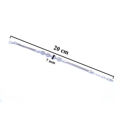 316L Çelik Zirkon Taşlı  Kadın Bileklik BLK-795