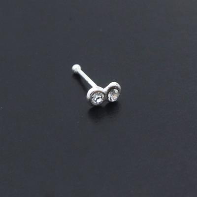 925 Ayar Gümüş 2 Sıra Zirkon Taşlı Hızma HZ-106