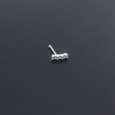 925 Ayar Gümüş 3 Sıra Zirkon Taşlı  Hızma HZ-113