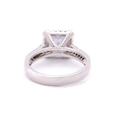 925 Ayar Gümüş Zirkon Baget Taşlı Tek Taş Kadın Yüzük GKY-125