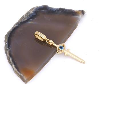 Ajda Charm Çelik Altın Kaplama Kadın Göz Model-CHR-119