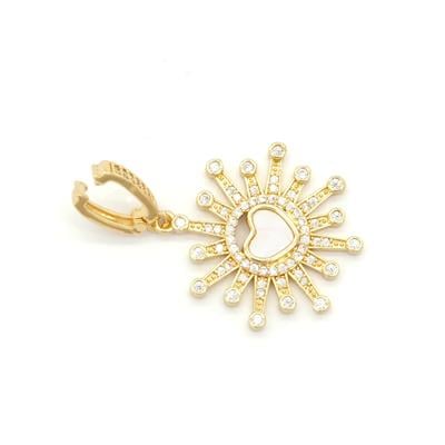 Ajda Charm Çelik Altın Kaplama Kadın Kalp Model-CHR-113