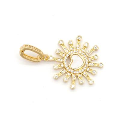 Ajda Charm Çelik Altın Kaplama Kadın Kalp Model-CHR-113