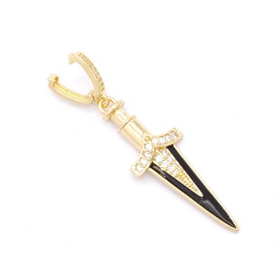 Ajda Charm Çelik Altın Kaplama Kadın Kılıç Model-CHR-102