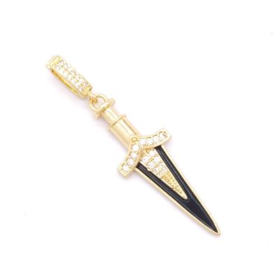 Ajda Charm Çelik Altın Kaplama Kadın Kılıç Model-CHR-102