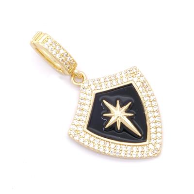 Ajda Charm Çelik Altın Kaplama Kadın Kuzey Yıldızı Model-CHR-107