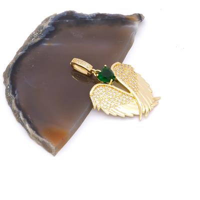 Ajda Charm Çelik Altın Kaplama Kadın Melek Model-CHR-100