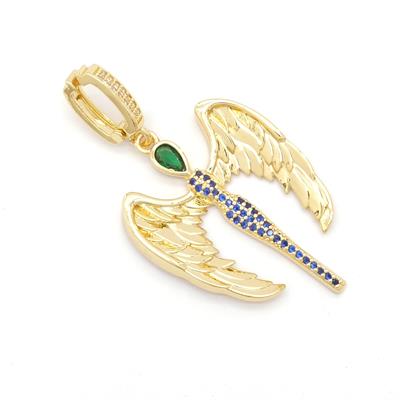 Ajda Charm Çelik Altın Kaplama Kadın Melek Model-CHR-111