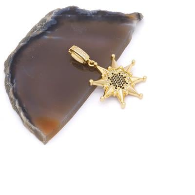 Ajda Charm Çelik Altın Kaplama Kadın Yıldız Model-CHR-118