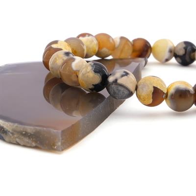 Akik Doğal Taş Erkek Bileklik EBLK-494