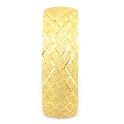 Altın Kaplama Baklava Desen Bilezik 2 cm BLZ-3035