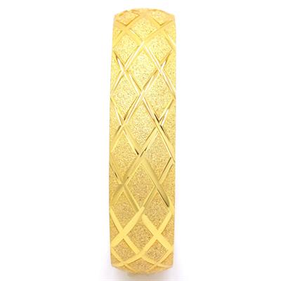 Altın Kaplama Baklava Model Bilezik 1.5 cm BLZ-3038