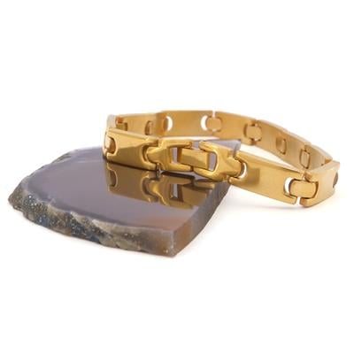 Altın Kaplama Erkek Bileklik EBLK-346