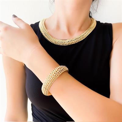 Altın Kaplama Kadın Set SET-129